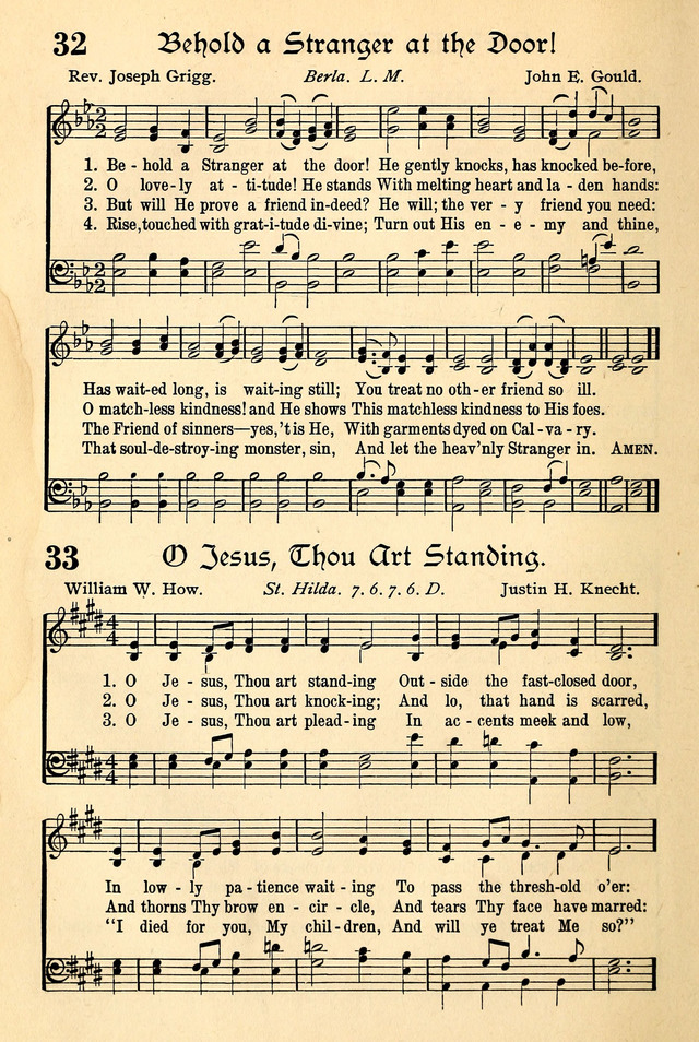 The Popular Hymnal page 22