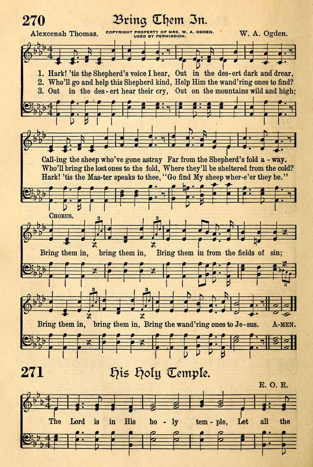 The Popular Hymnal page 226