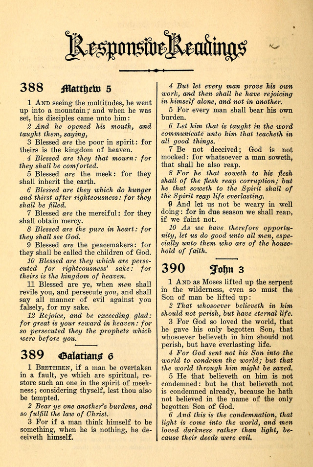 The Popular Hymnal page 334