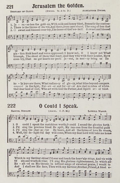 Premier Hymns: Selections for the Church, the Sunday School, young people