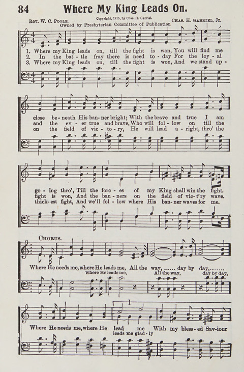 Premier Hymns: Selections for the Church, the Sunday School, young people