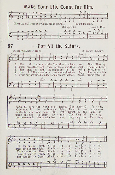 Premier Hymns: Selections for the Church, the Sunday School, young people