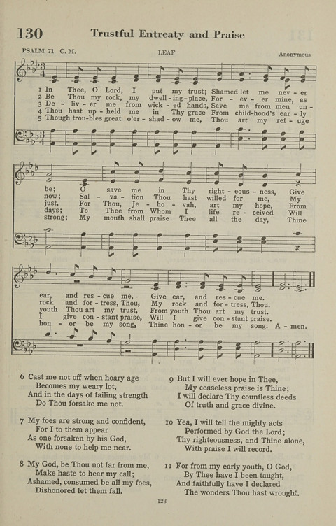 The Psalter Hymnal: The Psalms and Selected Hymns page 123