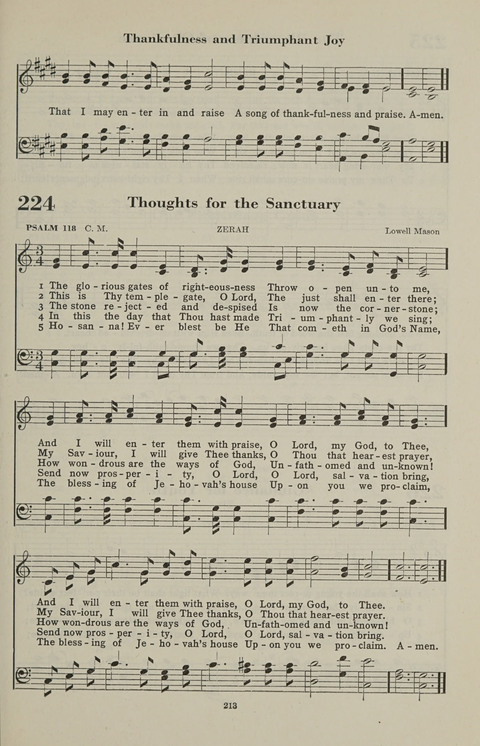 The Psalter Hymnal: The Psalms and Selected Hymns page 213