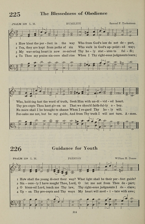The Psalter Hymnal: The Psalms and Selected Hymns page 214