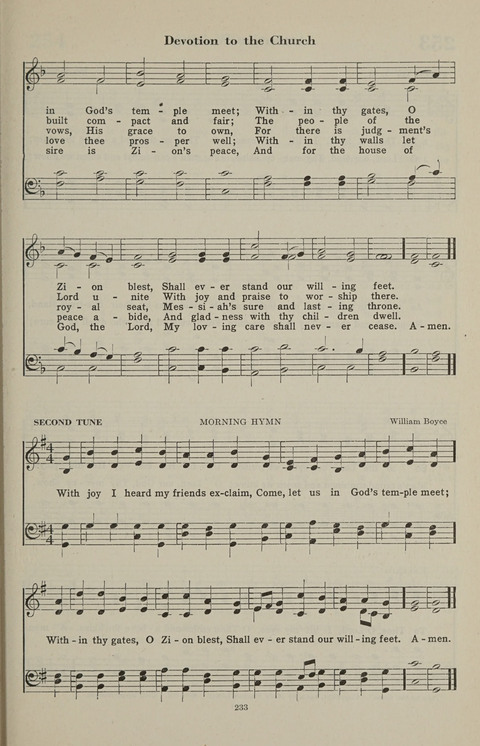 The Psalter Hymnal: The Psalms and Selected Hymns page 233