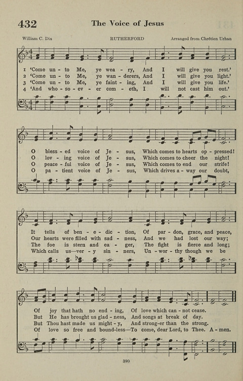The Psalter Hymnal: The Psalms and Selected Hymns page 390