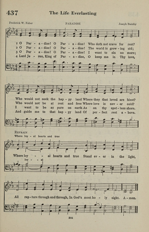 The Psalter Hymnal: The Psalms and Selected Hymns page 395