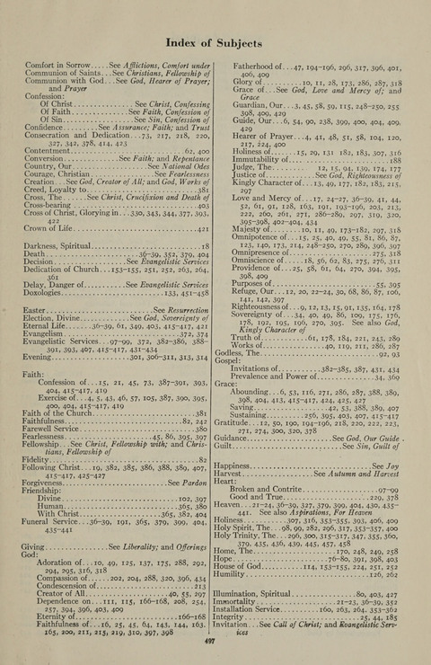 The Psalter Hymnal: The Psalms and Selected Hymns page 497