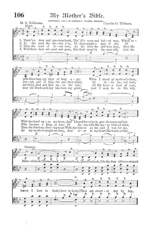 Precious Hymns page 106