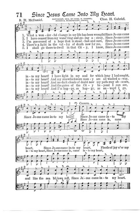Precious Hymns page 71
