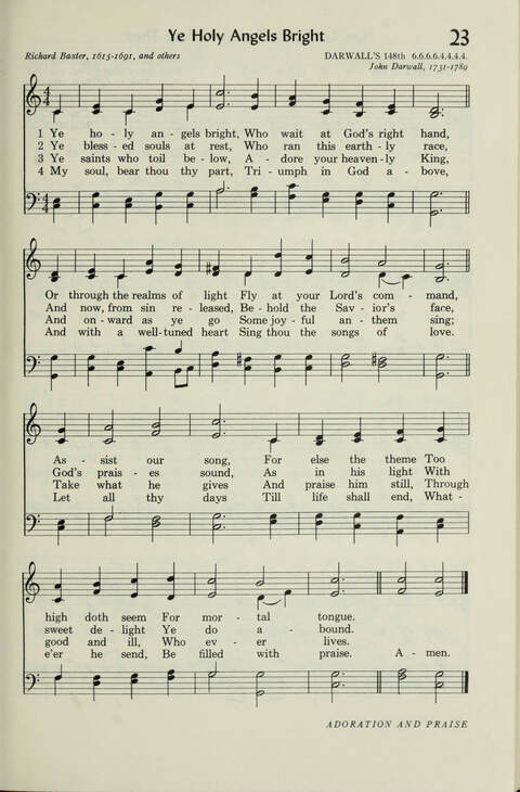 Pilgrim Hymnal page 21