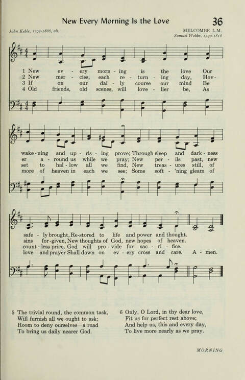 Pilgrim Hymnal page 33