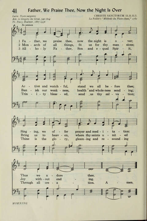 Pilgrim Hymnal page 38