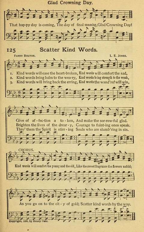 Pentecostal Hymns No. 2: a Winnowed Collection for Evangelistic Services, young people