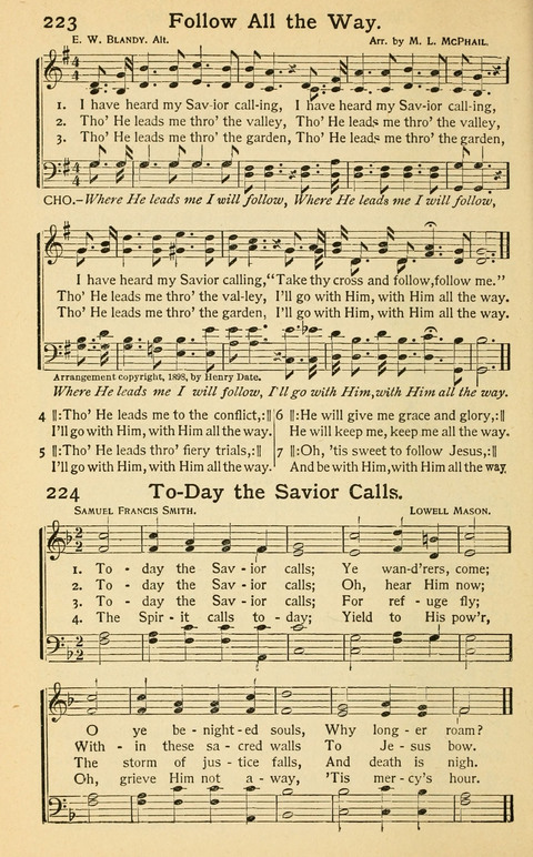 Pentecostal Hymns No. 2: a Winnowed Collection for Evangelistic Services, young people