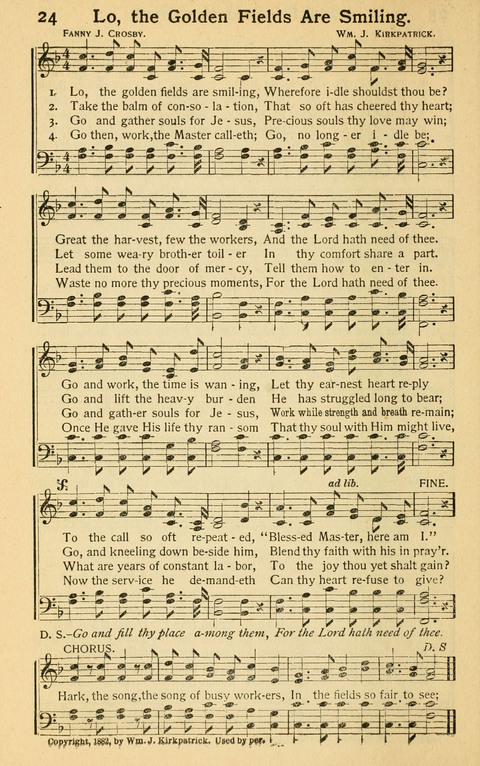 Pentecostal Hymns No. 2: a Winnowed Collection for Evangelistic Services, young people