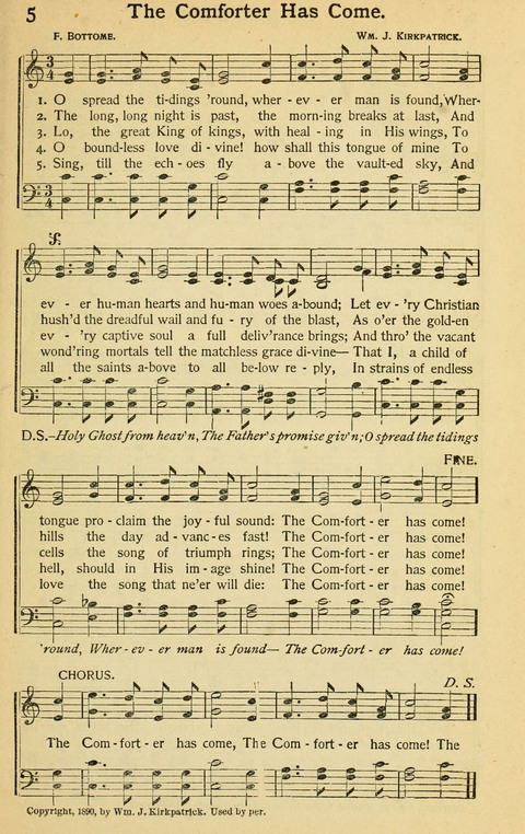 Pentecostal Hymns No. 2: a Winnowed Collection for Evangelistic Services, young people