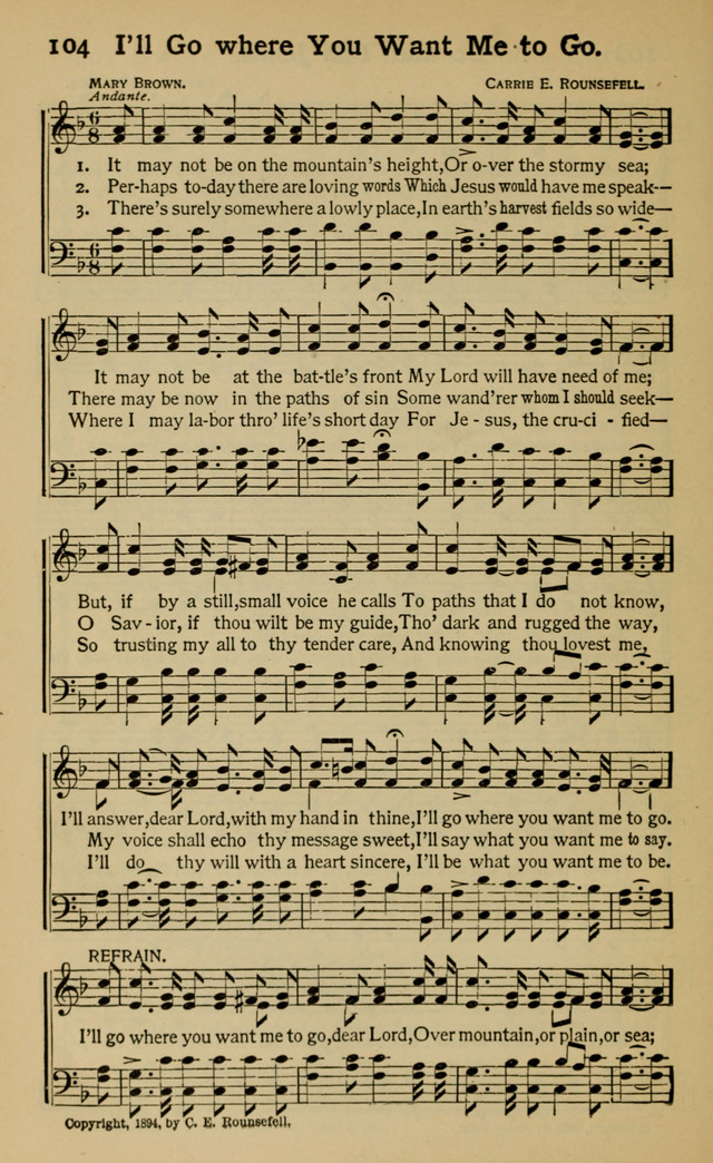 Pentecostal Hymns No. 3: A winnowed collection for evangelical services, young people