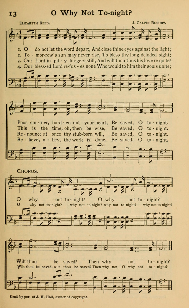 Pentecostal Hymns No. 3: A winnowed collection for evangelical services, young people