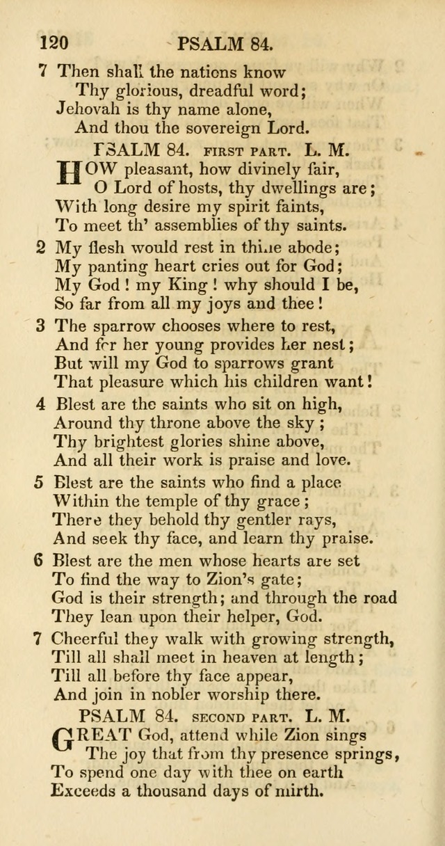 Psalms and Hymns Adapted to Public Worship, and Approved by the General Assembly of the Presbyterian Church in the United States of America page 122