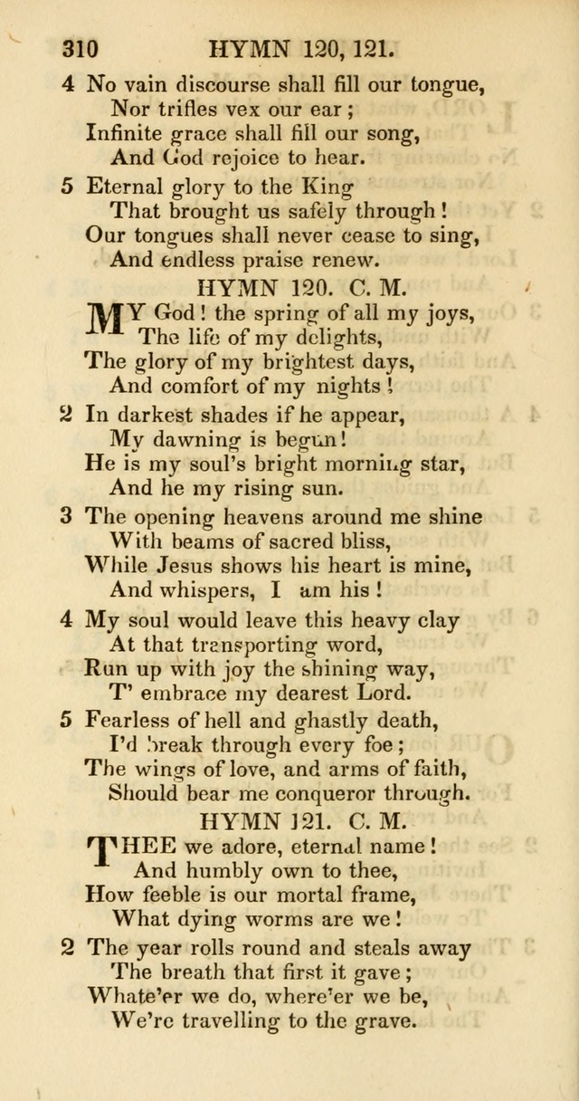 Psalms and Hymns Adapted to Public Worship, and Approved by the General Assembly of the Presbyterian Church in the United States of America page 312