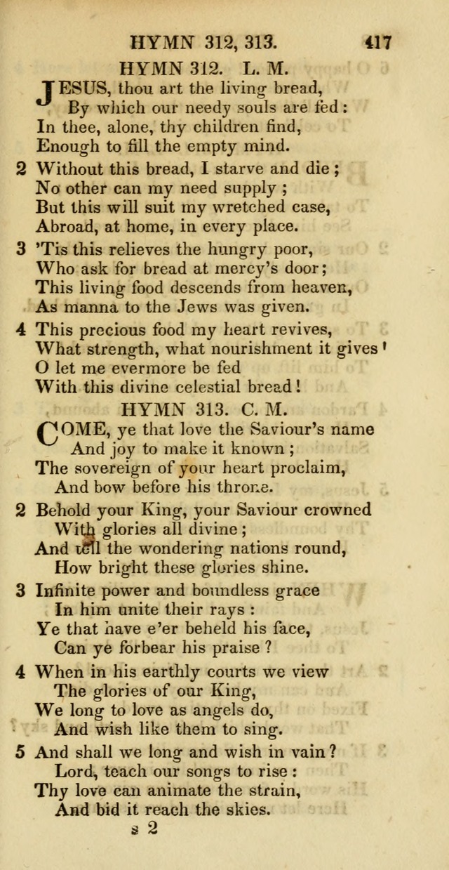 Psalms and Hymns Adapted to Public Worship, and Approved by the General Assembly of the Presbyterian Church in the United States of America page 419