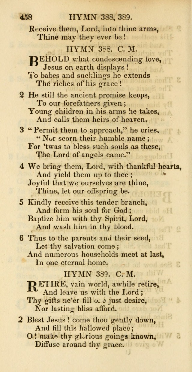 Psalms and Hymns Adapted to Public Worship, and Approved by the General Assembly of the Presbyterian Church in the United States of America page 460