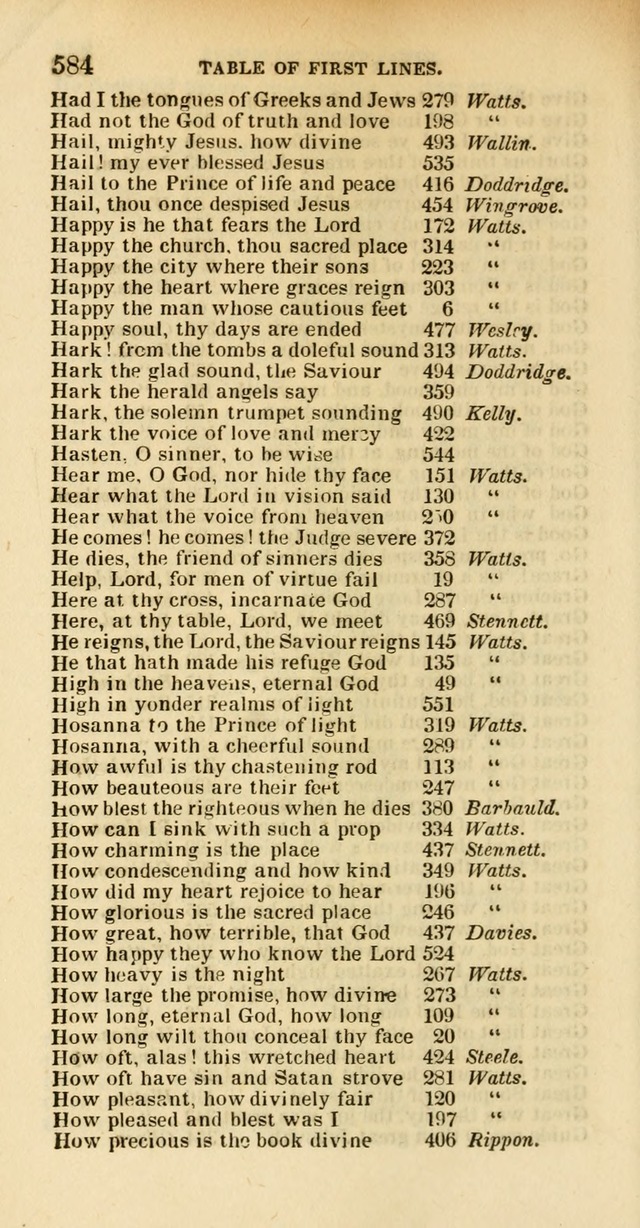Psalms and Hymns Adapted to Public Worship, and Approved by the General Assembly of the Presbyterian Church in the United States of America page 586