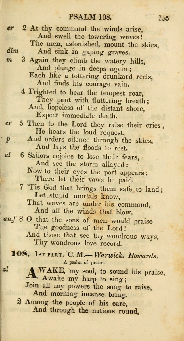 Psalms and Hymns, Adapted to Public Worship: and approved by the General Assembly of the Presbyterian Church in the United States of America: the latter being arranged according to subjects... page 185