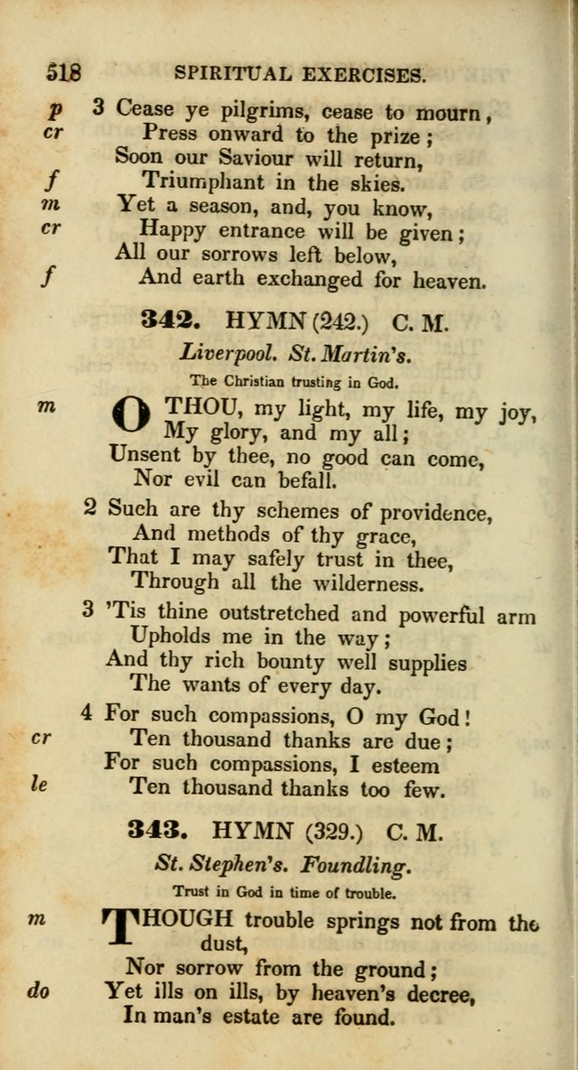 Psalms and Hymns, Adapted to Public Worship: and approved by the General Assembly of the Presbyterian Church in the United States of America: the latter being arranged according to subjects... page 520