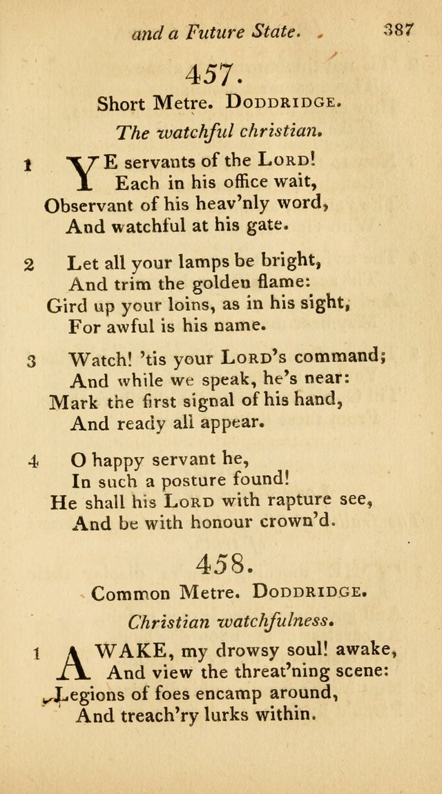 The Philadelphia Hymn Book; or, a selection of sacred poetry, consisting of psalms and hymns from Watts...and others, adapted to public and private devotion page 420