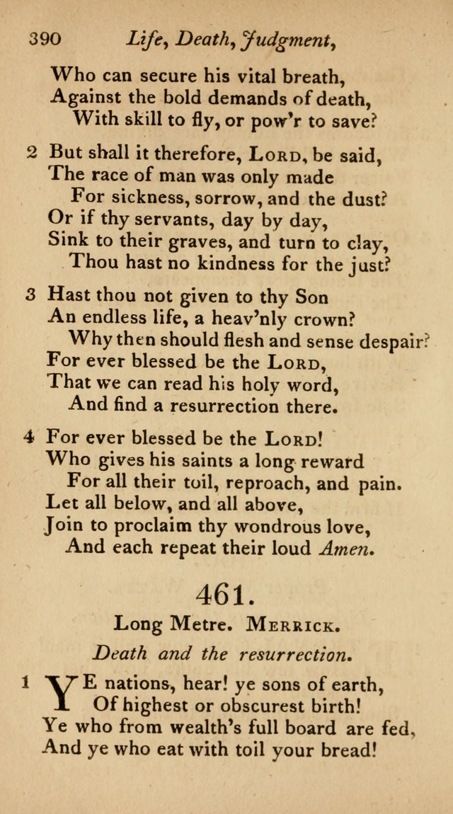 The Philadelphia Hymn Book; or, a selection of sacred poetry, consisting of psalms and hymns from Watts...and others, adapted to public and private devotion page 423