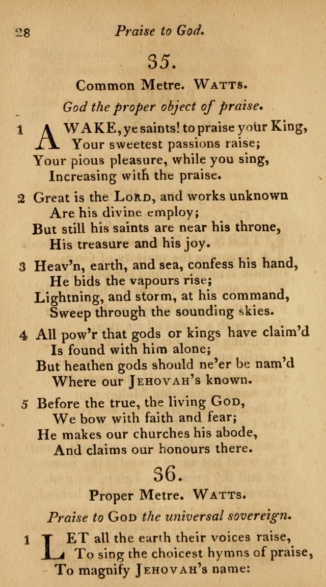 The Philadelphia Hymn Book; or, a selection of sacred poetry, consisting of psalms and hymns from Watts...and others, adapted to public and private devotion page 61