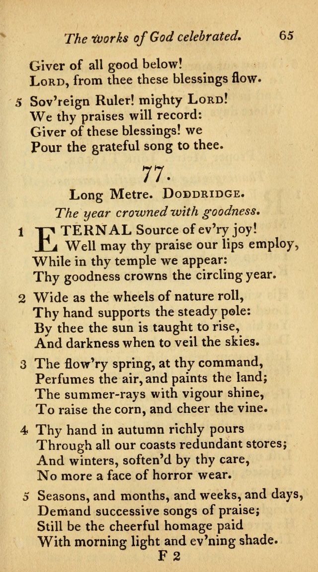 The Philadelphia Hymn Book; or, a selection of sacred poetry, consisting of psalms and hymns from Watts...and others, adapted to public and private devotion page 98