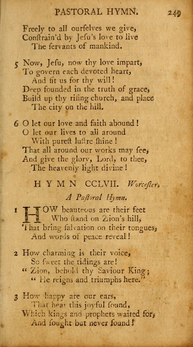 A Pocket Hymn-book: designed as a constant companion for the pious, collected from various authors (18th ed.) page 243