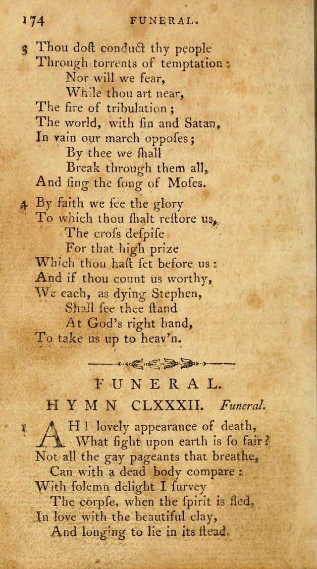 A Pocket Hymn Book, Designed as a Constant Companion for the Pious,  Collected from Various Authors. 28th ed. page 174