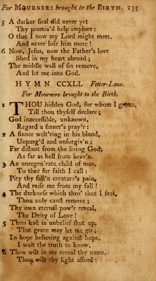 A Pocket Hymn Book, Designed as a Constant Companion for the Pious,  Collected from Various Authors. 28th ed. page 235