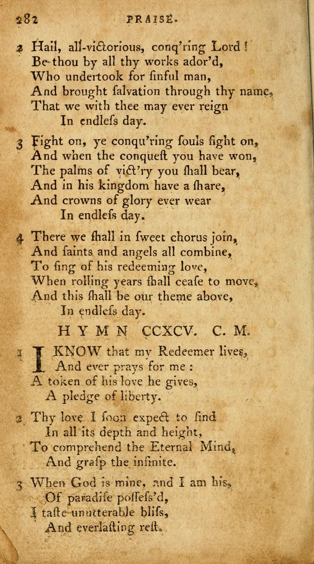 A Pocket Hymn Book, Designed as a Constant Companion for the Pious,  Collected from Various Authors. 28th ed. page 282