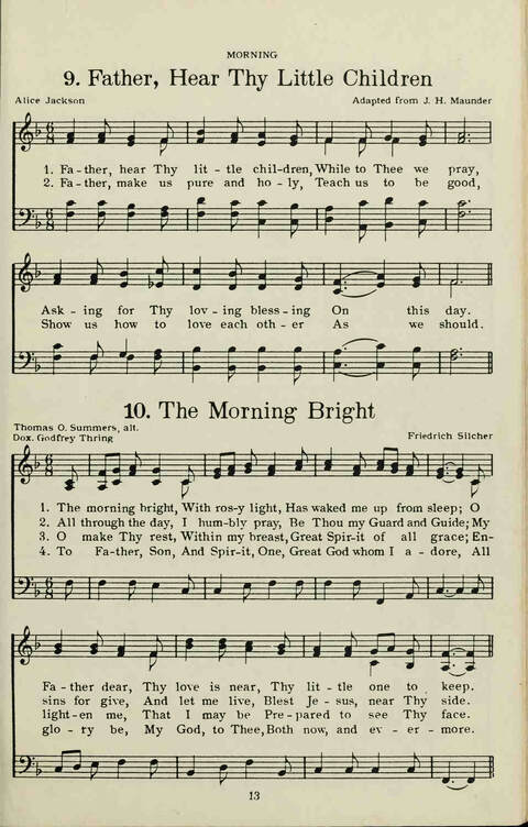 The Primary Hymn Book: Hymns and Songs for Little Children page 5