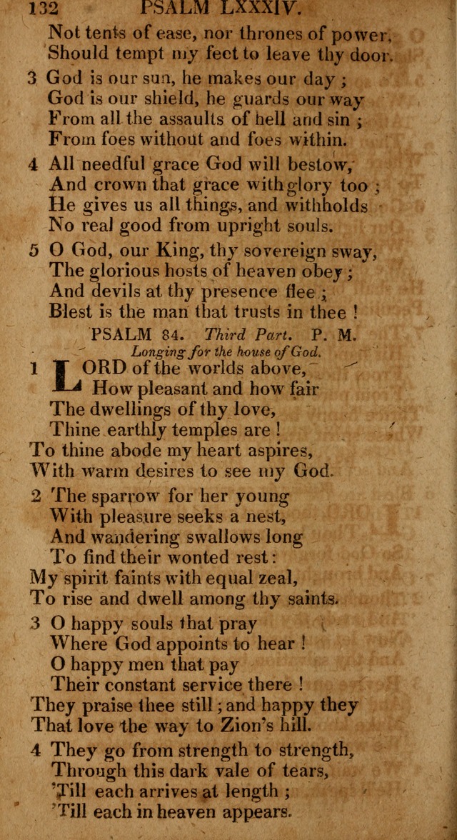 The Psalms and Hymns: with the catechism, confession of faith and liturgy of the Reformed Dutch Church in North America page 132