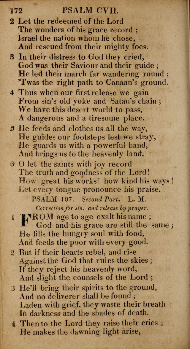 The Psalms and Hymns: with the catechism, confession of faith and liturgy of the Reformed Dutch Church in North America page 172
