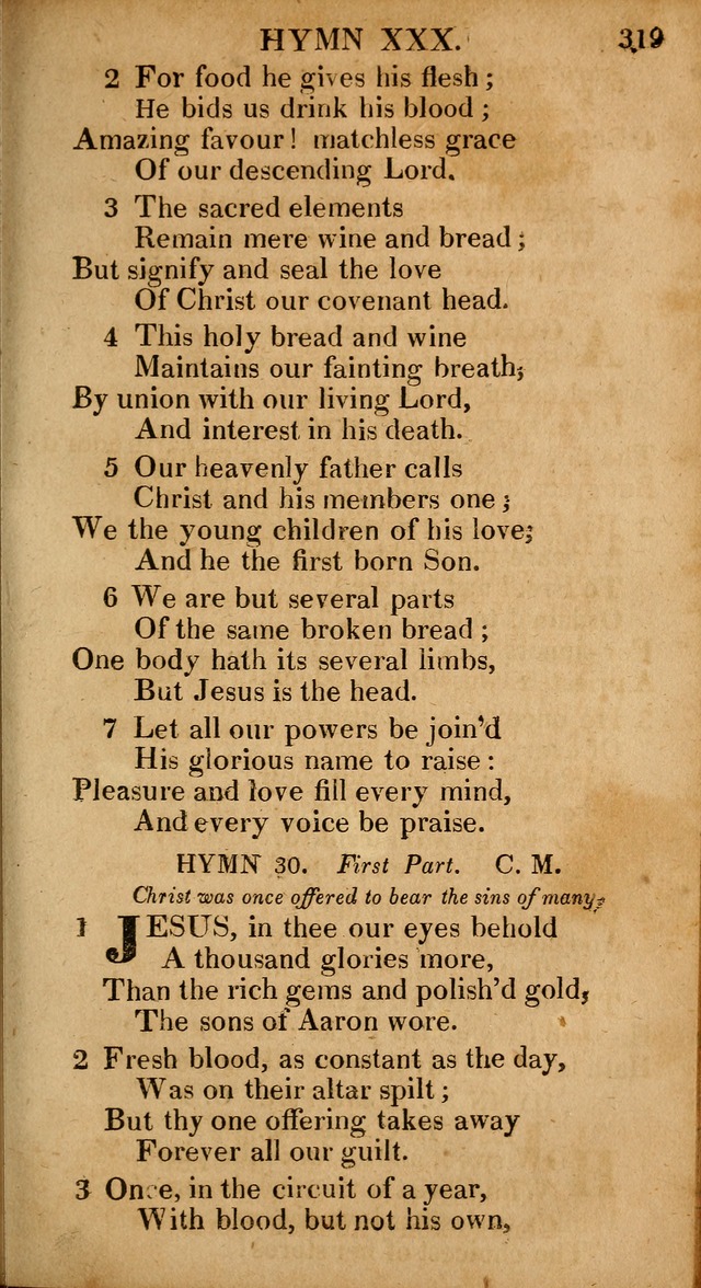 The Psalms and Hymns: with the catechism, confession of faith and liturgy of the Reformed Dutch Church in North America page 319