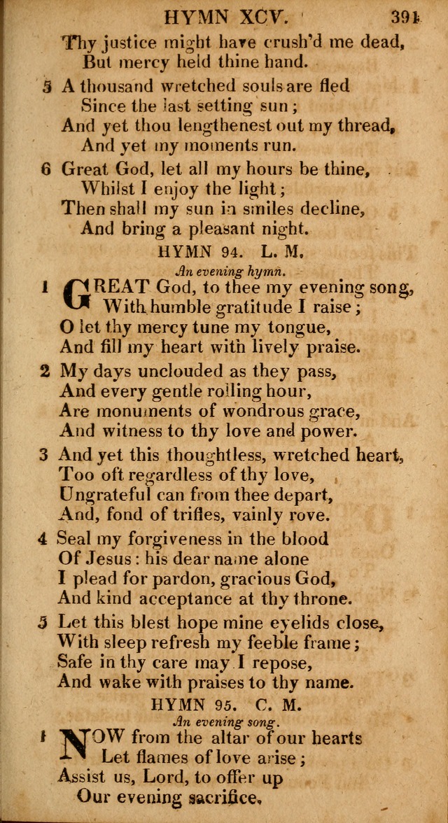 The Psalms and Hymns: with the catechism, confession of faith and liturgy of the Reformed Dutch Church in North America page 391