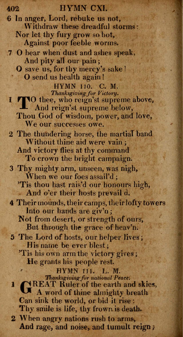 The Psalms and Hymns: with the catechism, confession of faith and liturgy of the Reformed Dutch Church in North America page 402