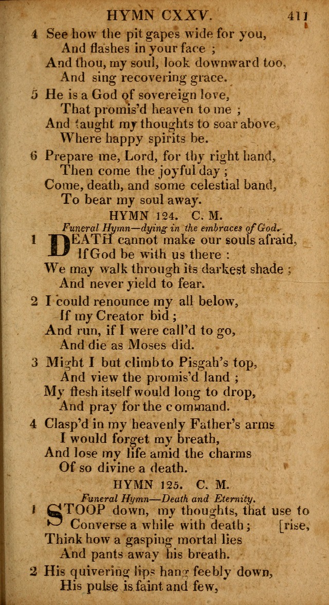 The Psalms and Hymns: with the catechism, confession of faith and liturgy of the Reformed Dutch Church in North America page 411