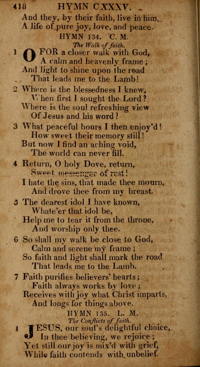 The Psalms and Hymns: with the catechism, confession of faith and liturgy of the Reformed Dutch Church in North America page 418