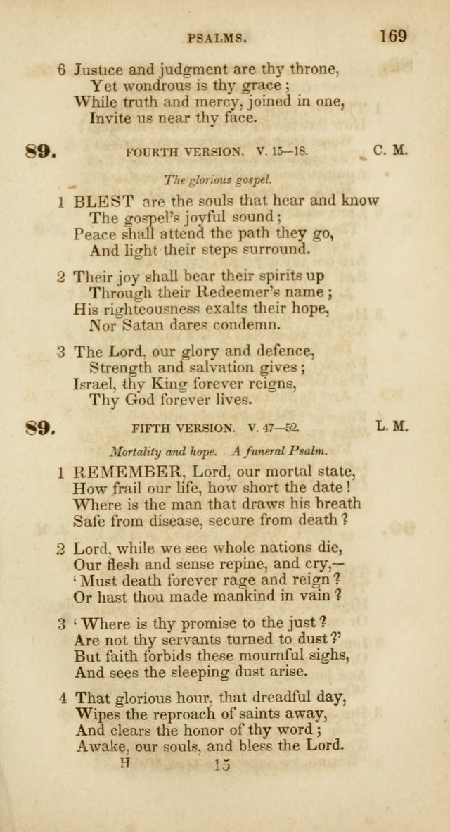 Psalms and Hymns, for Christian Use and Worship page 180