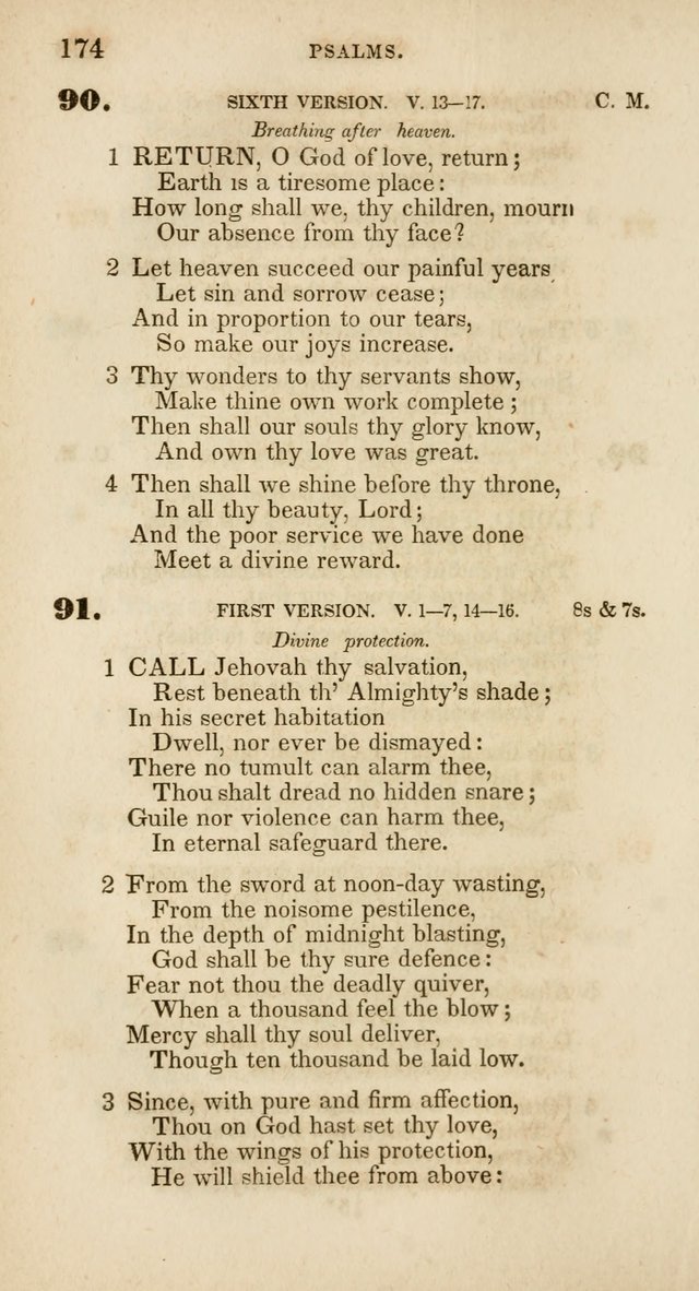 Psalms and Hymns, for Christian Use and Worship page 185