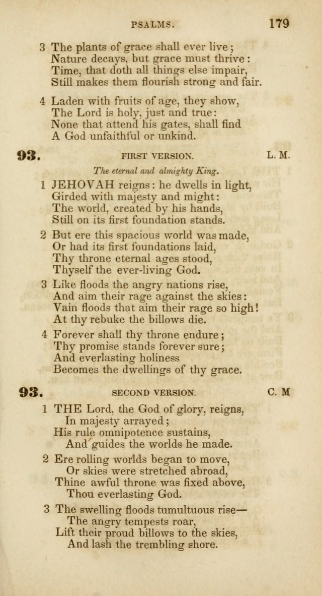 Psalms and Hymns, for Christian Use and Worship page 190